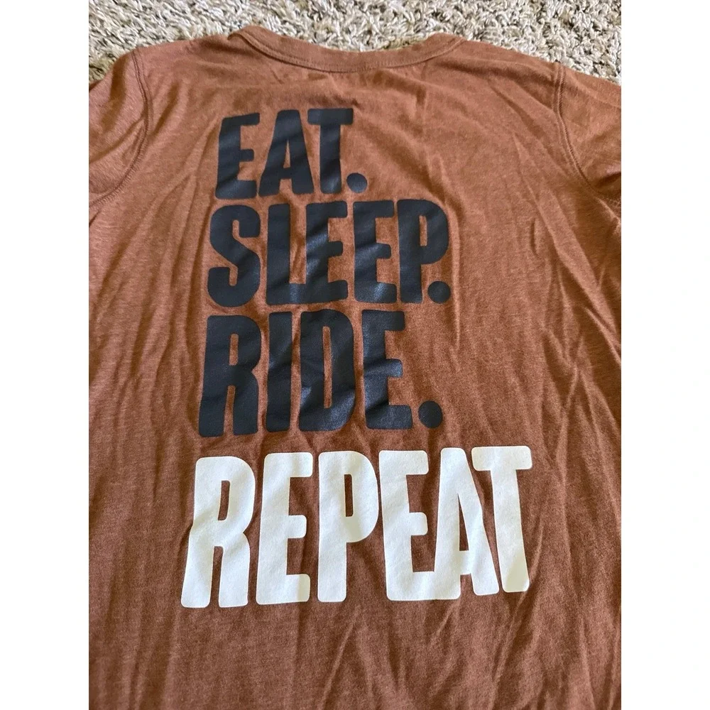 Carter's Boys Brown Double-side Graphic Snowboarding Long Sleeve Tee‎ Size 10/12